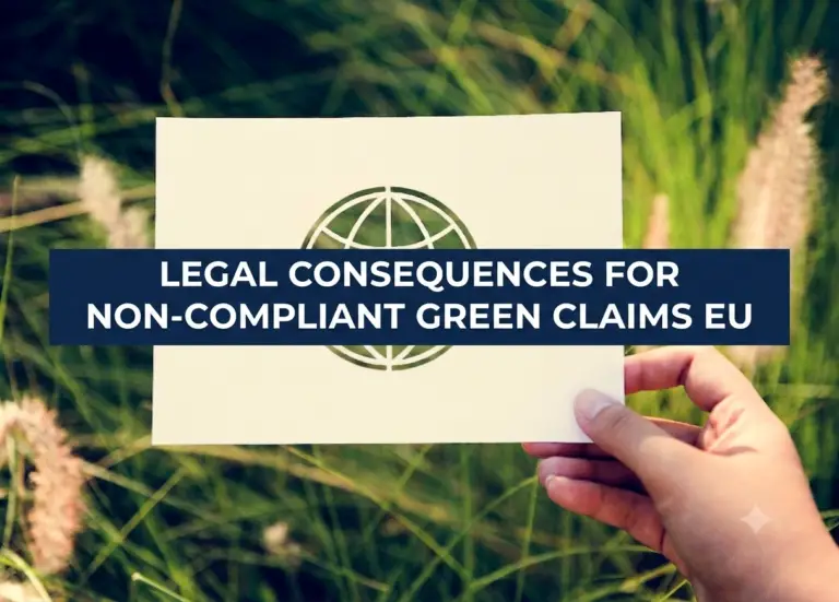 Legal Consequences Non Compliant Green Claims EU